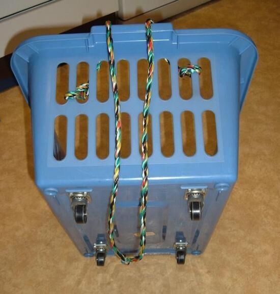 Wäschekorb mit Rädern | Frag Mutti