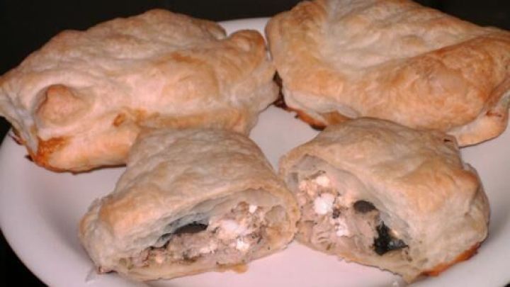Herzhafte Blätterteigtaschen