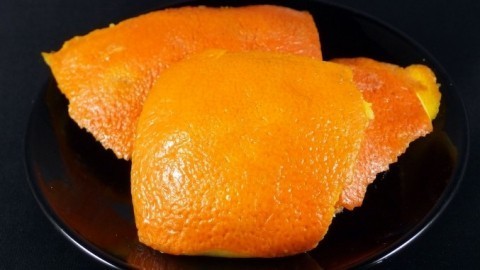 Streifenfreies Laminat mit Orangen
