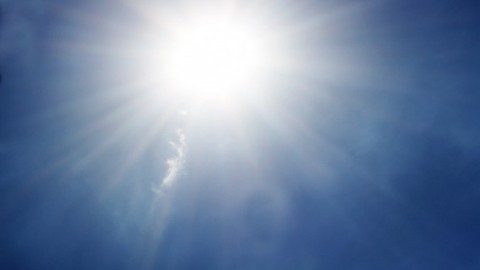 Flecken durch Sonneneinstrahlung entfernen