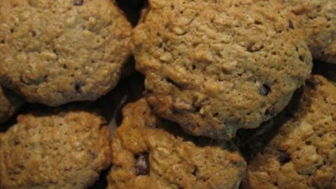 Haferflocken-Apfel-Cookies