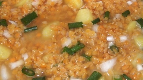 Linsen-Kartoffel-Suppe