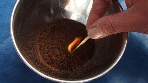 Kaffeepulver gegen Stechmücken