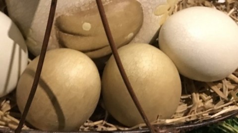 Eier verstecken - sie müssen nicht essbar sein
