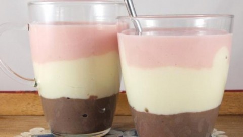 Eiweißshake Frozen - Alternative zu Pudding / Dessert