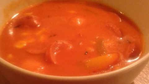 Oma's Cabanossi Suppe