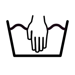 Waschsymbol - Handw&auml;sche