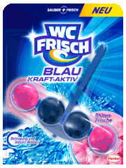 WC Frisch Blau Kraft Aktiv Blüten-Frische