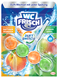 WC Frisch Duft Switch Saftiger Pfirsich & Süßer Apfel