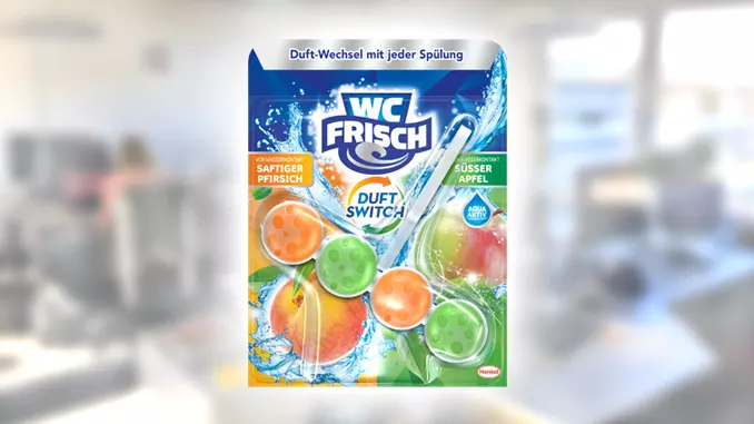 WC Frisch Duft Switch Saftiger Pfirsich & Süßer Apfel
