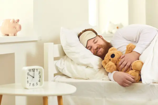 Wer sieben bis acht Stunden am Tag schläft, ist weniger stressanfällig.