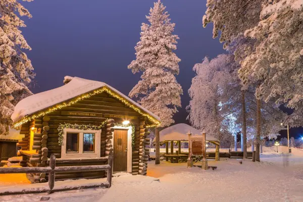 In Finnland ist es im Winter sogar den ganzen Tag lang duster.