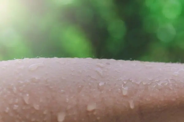 Das Wasser schnappt sich beim Verdunsten einfach die W&auml;rme von deinem K&ouml;rper, wodurch dir kalt wird. Wie frech, oder?