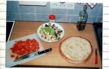 Gefülltes Fladenbrot