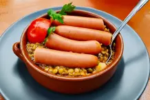 Linsensuppe nach Art des Hauses