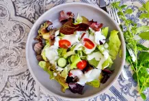 Gemischter Salat vs. Salatplatte