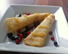 Pfannkuchen ohne Spritzen