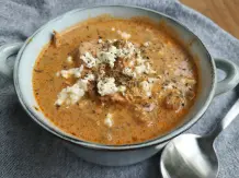 Gyrossuppe kommt auf Partys immer super an!