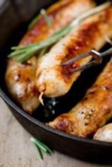 Knusprige Bratwurst