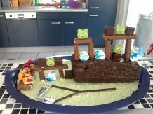 Angry Birds Adventure Kuchen - selbst gemacht