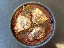 Coq au vin Original im Backofen