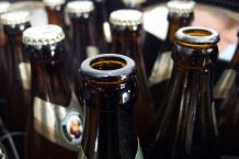 Bierflasche als Lebend-Mausefalle