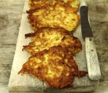 Kartoffelrösti mit Frühlingszwiebeln