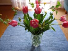 Einfachen Blumenstrauß aufpeppen