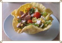 Käseschale für Salat herstellen