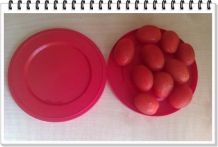 Viele Cherrytomaten auf einmal halbieren