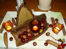 Herbst-Tischdeko aus Naturmaterialien selber machen