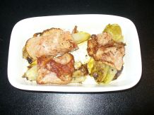 Chicoree in Schinken-Käse-Soße