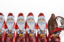 Schokoweihnachtsmänner weiter verwenden