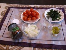 Ensalada Chilena (Tomatensalat auf chilenische Art)