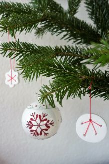 Christbaumschmuck aus Modelliermasse selber machen