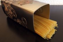 Aufbewahrung italienischer Designerteigwaren
