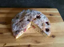 Kirschkuchen mit Dinkelmehl