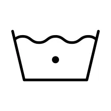Manchmal sind statt einer Gradzahl auch Punkte im Waschsymbol Eimer abgebildet. Die Punkte geben dabei die Waschtemperatur an: ein Punkt = niedrig, zwei Punkte = m&auml;&szlig;ig, drei Punkte = hoch.
