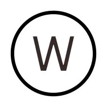 Das Waschsymbol Kreis mit dem Buchstaben W steht f&uuml;r chemische Reinigung mit dem Nassreinigungsverfahren.