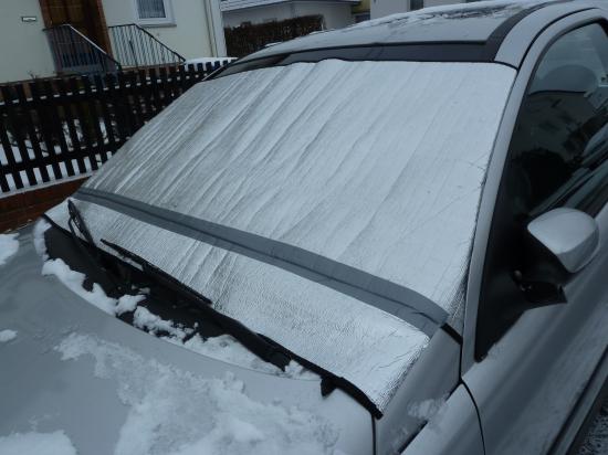 Autoabdeckung Frontscheibe Auto Frost Schnee