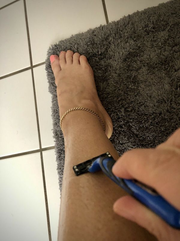 Rasur Von Korperhaaren Mit Babyol Frag Mutti