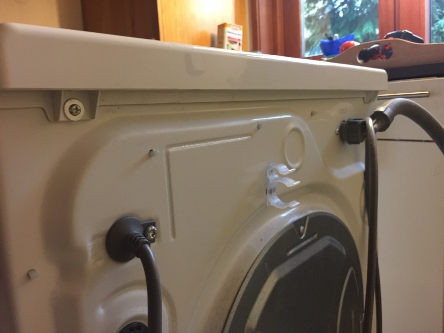 Türdichtung an Waschmaschine kleben? (Haushalt)