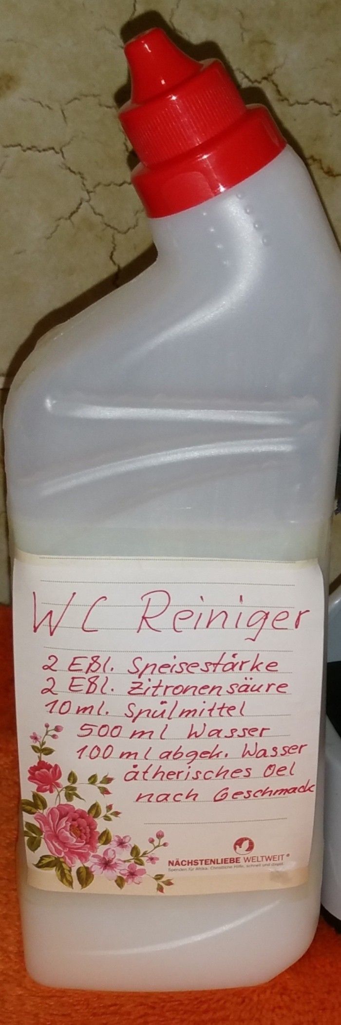 Rezept DIY WC Reiniger – Blattwende