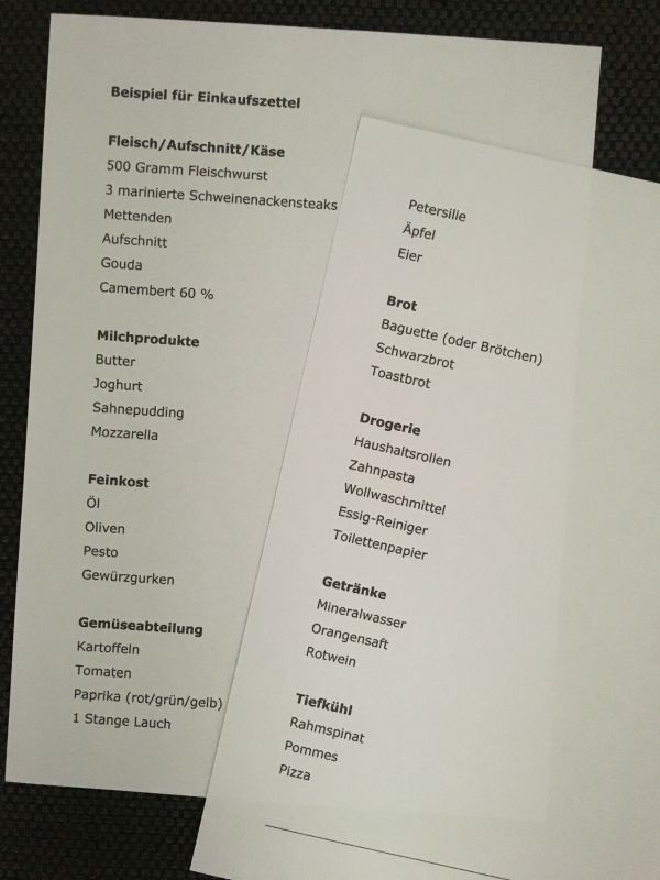 Einkaufszettel Schreiben In Corona Zeiten Frag Mutti