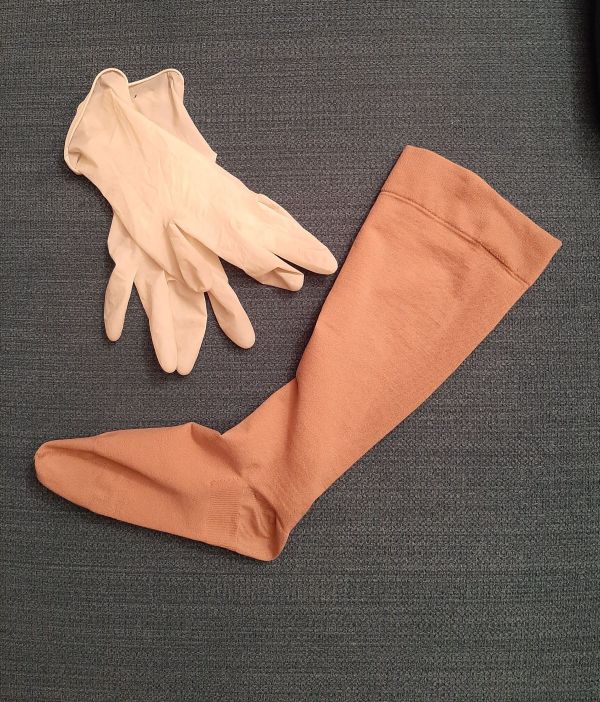 Handschuhe um kompressionsstrümpfe anzuziehen Clearance