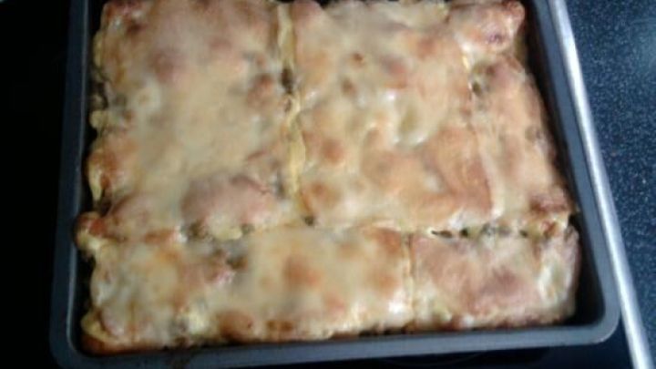 Nudel-Gem&uuml;se-Auflauf einfach gemacht: Im Ofen goldbraun &uuml;berbacken mit cremiger Sauce Hollandaise f&uuml;r deinen n&auml;chsten Familienabend.