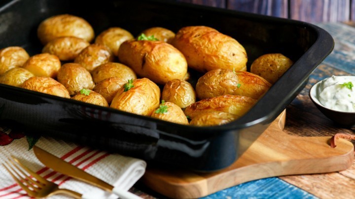 Gebackene Kartoffeln aus dem Backofen - Rezept | Frag Mutti