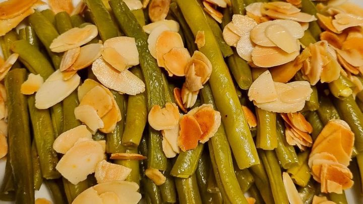 Grüne Bohnen mit Mandelpesto - Rezept | Frag Mutti