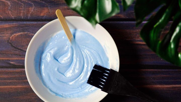 Färben mit haare pflanzenfarben graue