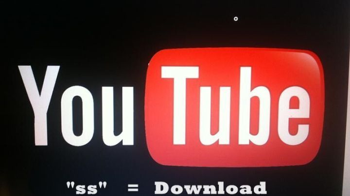 YouTube-Logo zeigt den Hinweis, dass &bdquo;ss&ldquo; f&uuml;r Download verwendet werden kann, um Videos herunterzuladen.
